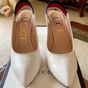 COPY - Sylvie Bee Slingback Pump Gucci Shoes